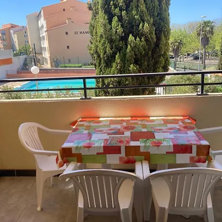 Apartment Studio Cabine 4 Personnes Avec Piscine En Front De Mer Agde